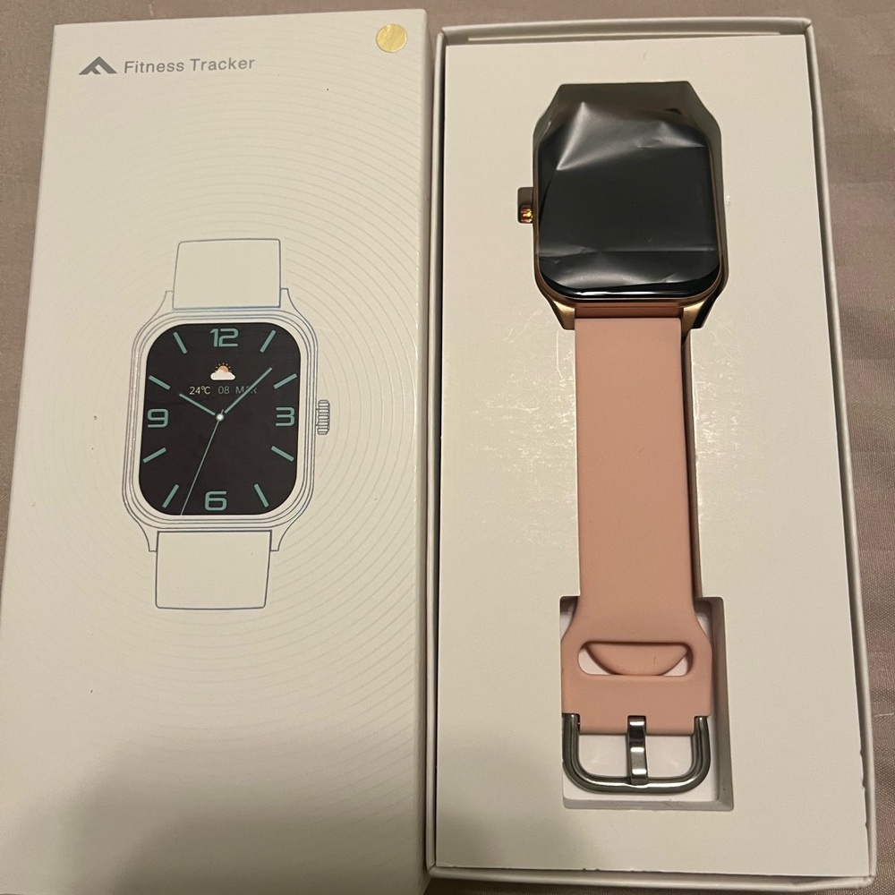 Fitness Tracker Smartwatch - Pink